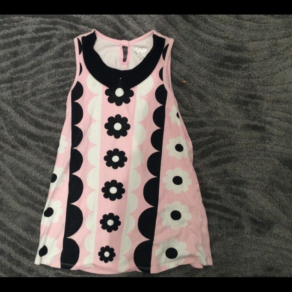 Kids floral pattern dress